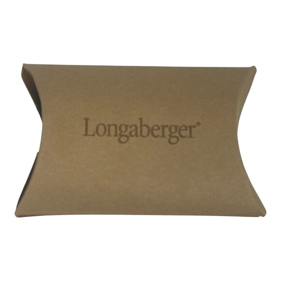 Longaberger 2005 Holiday 25th Christmas Anniversary Metal Basket Tie On #23169 - Picture 6 of 6